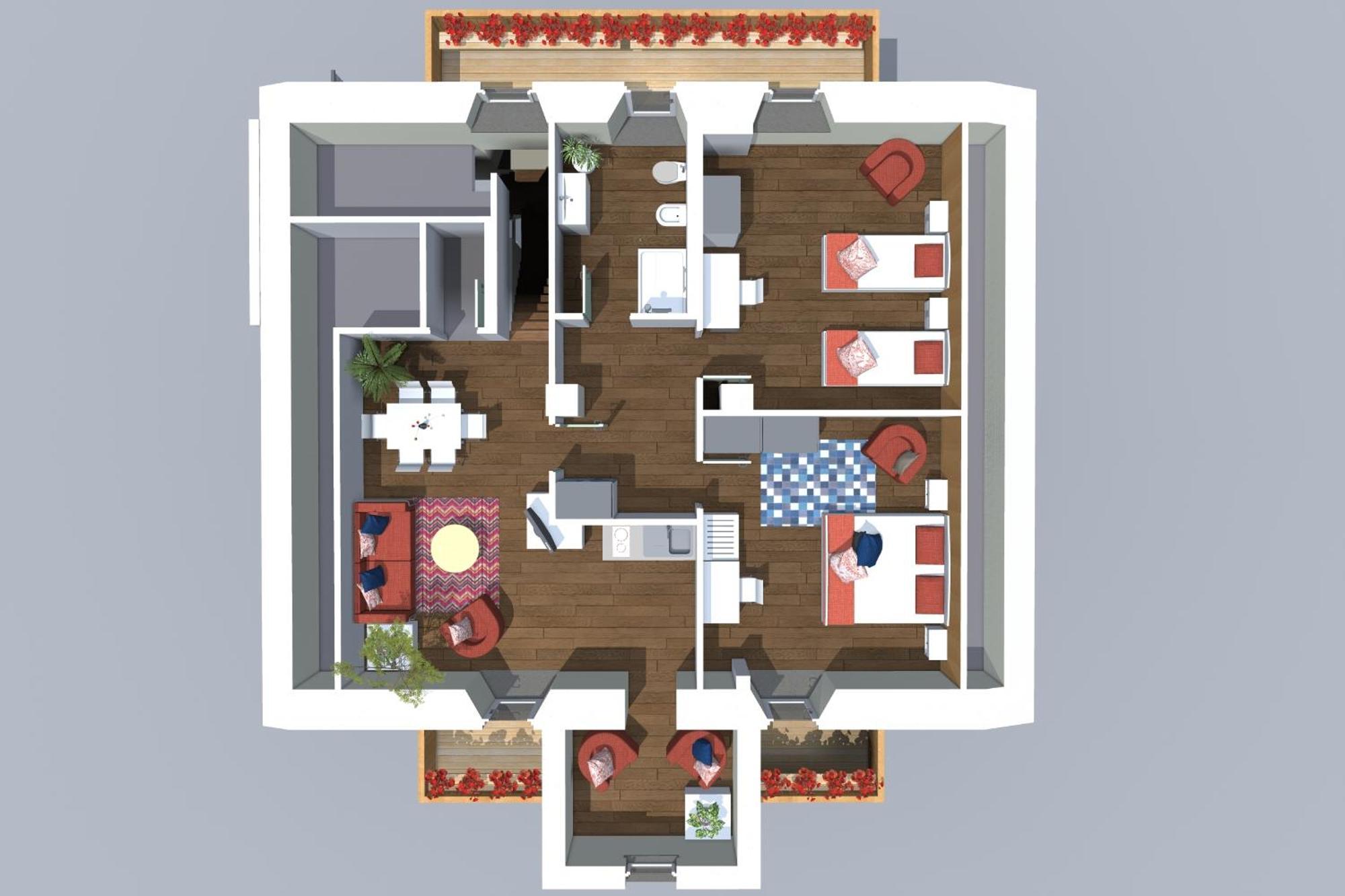 Residence Cavanis Wellness & Spa Sappada Szoba fotó